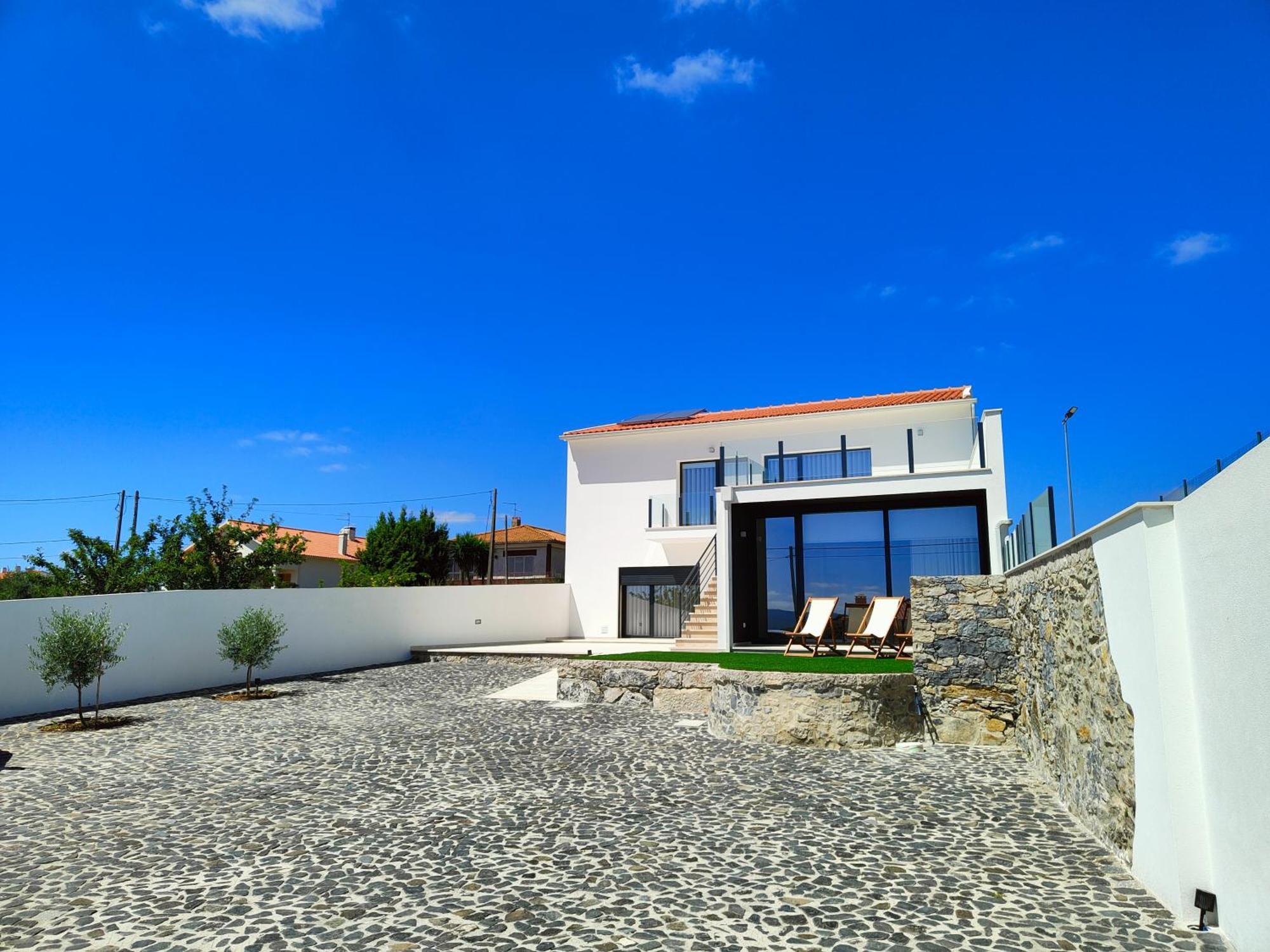 Vila Casa De Lazer Da Cha Alqueidão da Serra Exteriér fotografie